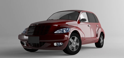 Cinema 4D Kurs - Ergebnisse aus dem Cinema 4D-Kurs - Studiobeleuchtung - Ergebnis aus dem Einf�hrungskurs Architekturvisualisierung mit Cinema 4D  