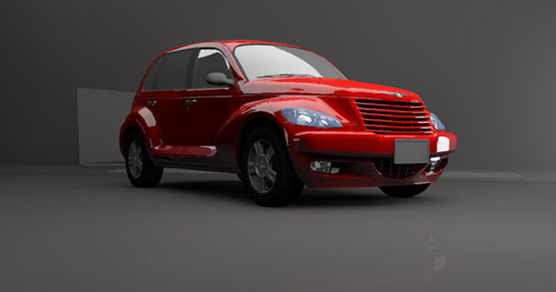 3D-Schulung - Ergebnisse aus dem Cinema 4D-Kurs - Studiobeleuchtung - Ergebnis aus dem Einf�hrungskurs Architekturvisualisierung mit Cinema 4D  